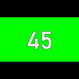 45 Seconds Countdown Timer | Green Screen