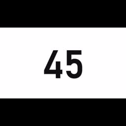 45 Seconds Countdown Timer | White Screen
